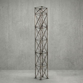 Structural Support Tower - 8' x 8' - with 12ft Open Section